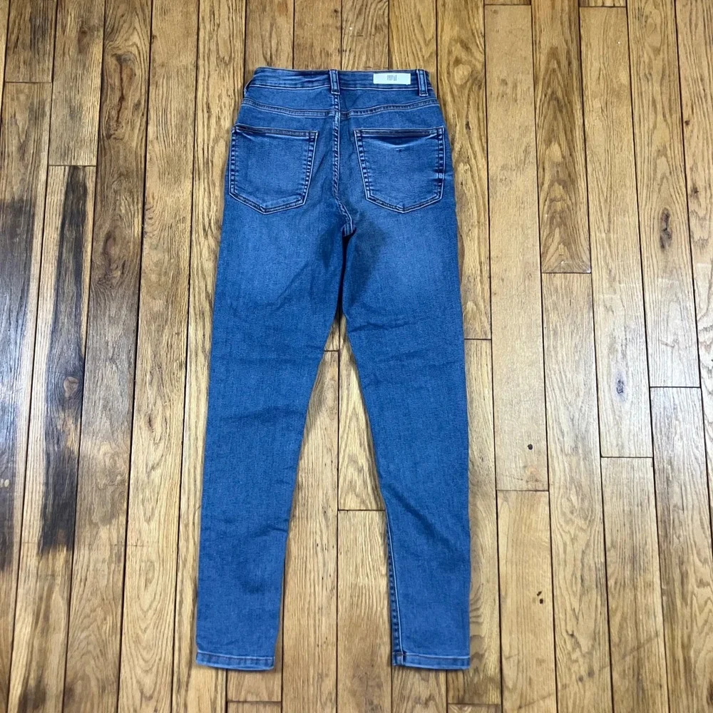 Profile Womens High Rise‎ Skinny Jeans Medium Wash Blue Denim Size 5